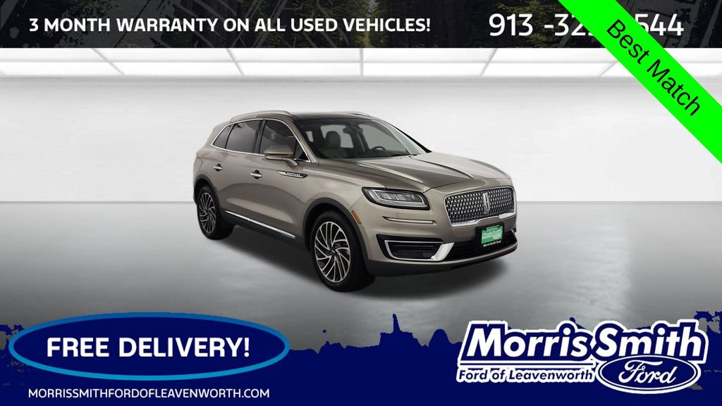 Used 2019 Lincoln Nautilus Reserve w/ Cargo Utility Package