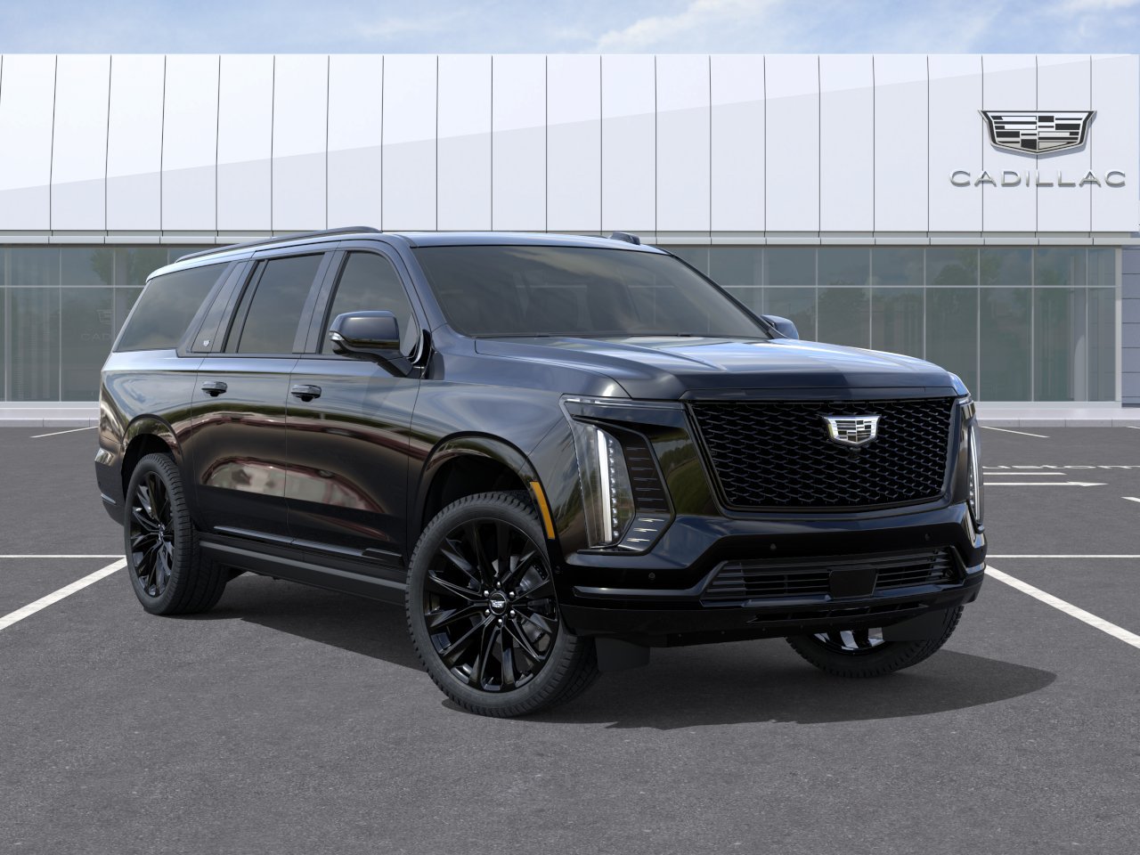 New 2026 Cadillac Escalade ESV Platinum Sport w/ LPO, ONYX Package AWD/4WD image 7
