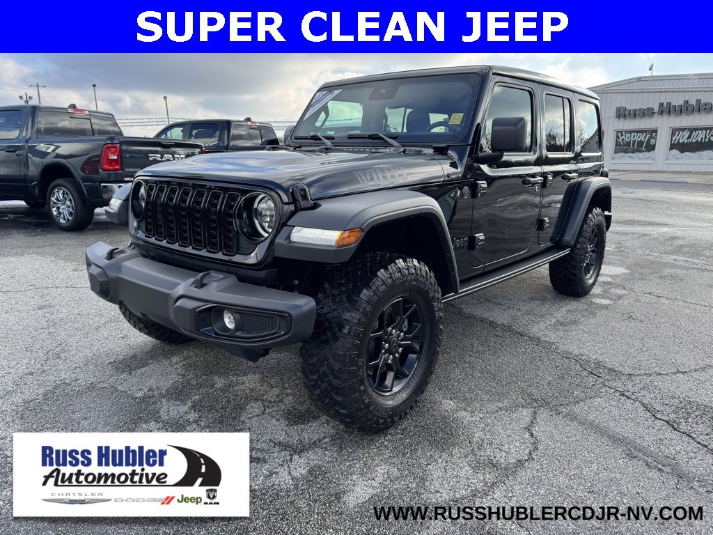 Used 2024 Jeep Wrangler Willys image 1