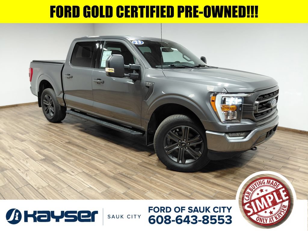 Certified 2023 Ford F150 XLT w/ Equipment Group 302A High AWD/4WD image 1
