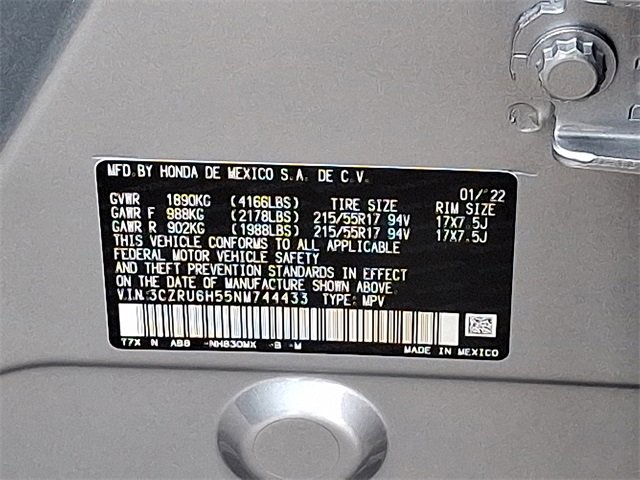Certified 2022 Honda HR-V EX image 24