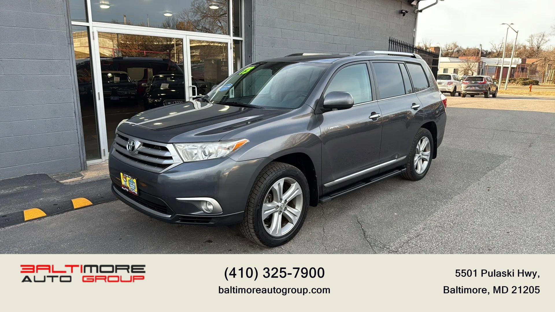 Used 2013 Toyota Highlander Limited