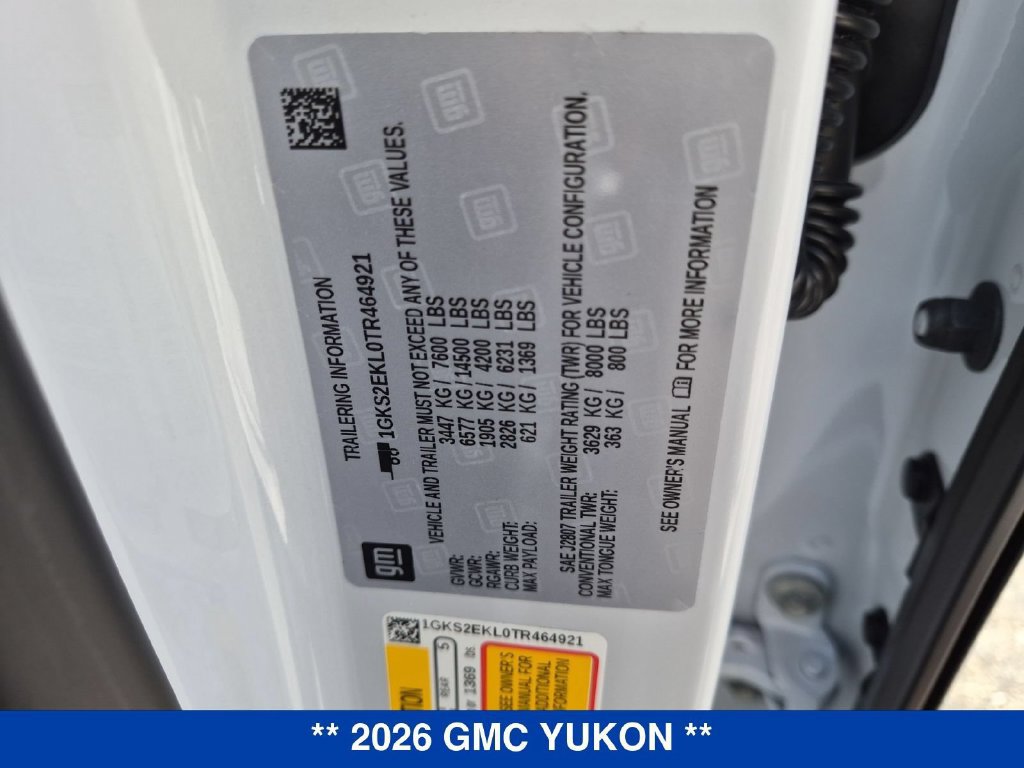 New 2026 GMC Yukon Denali Ultimate AWD/4WD image 34
