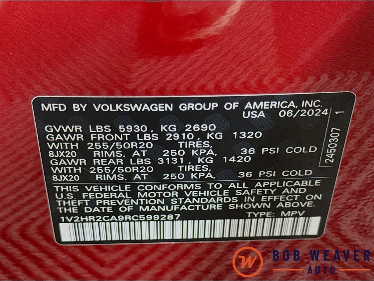 Used 2024 Volkswagen Atlas SE image 33