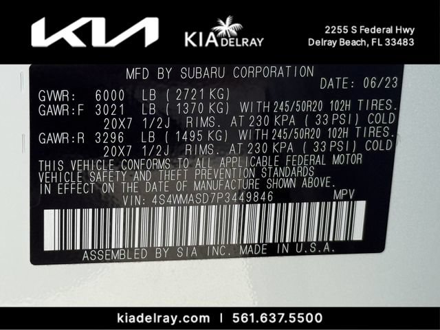 Used 2023 Subaru Ascent Limited AWD/4WD image 35