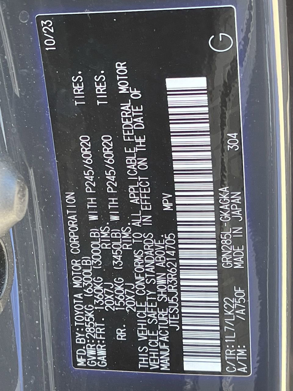 Used 2024 Toyota 4Runner TRD Sport w/ Technology Package image 29