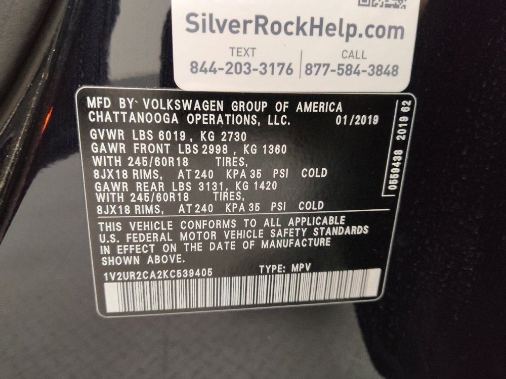 Used 2019 Volkswagen Atlas SE image 33