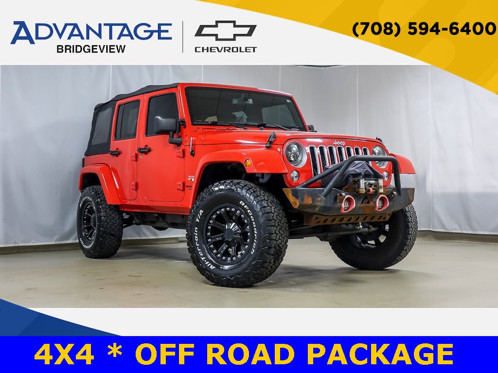 Used 2016 Jeep Wrangler Unlimited Sahara