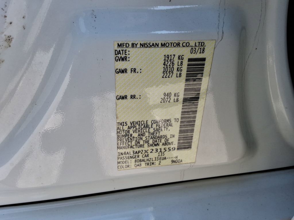 Used 2018 Nissan Altima 2.5 SR FWD image 36