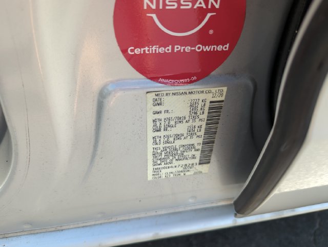 Certified 2020 Nissan Frontier SV AWD/4WD image 48