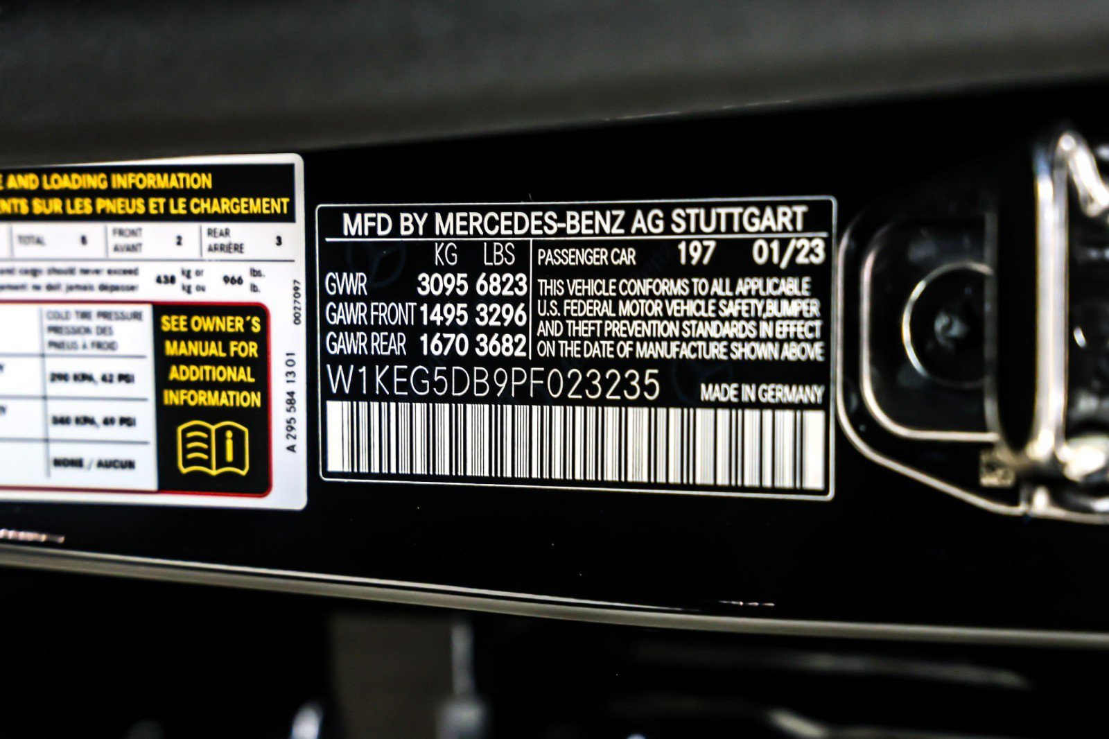 Certified 2023 Mercedes-Benz EQE AMG 4MATIC Sedan w/ AMG Night Package image 24