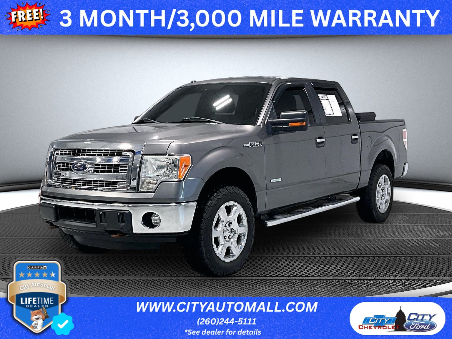 Used 2014 Ford F150 XLT w/ Equipment Group 302A Luxury AWD/4WD image 1