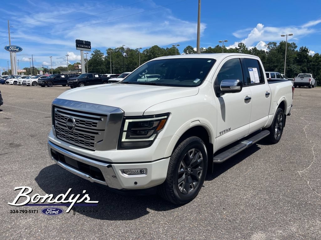 Used 2023 Nissan Titan Platinum Reserve w/ Moonroof Package AWD/4WD image 3