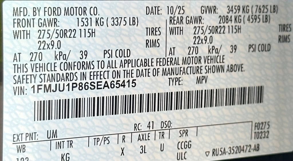 Used 2025 Ford Expedition King Ranch AWD/4WD image 42