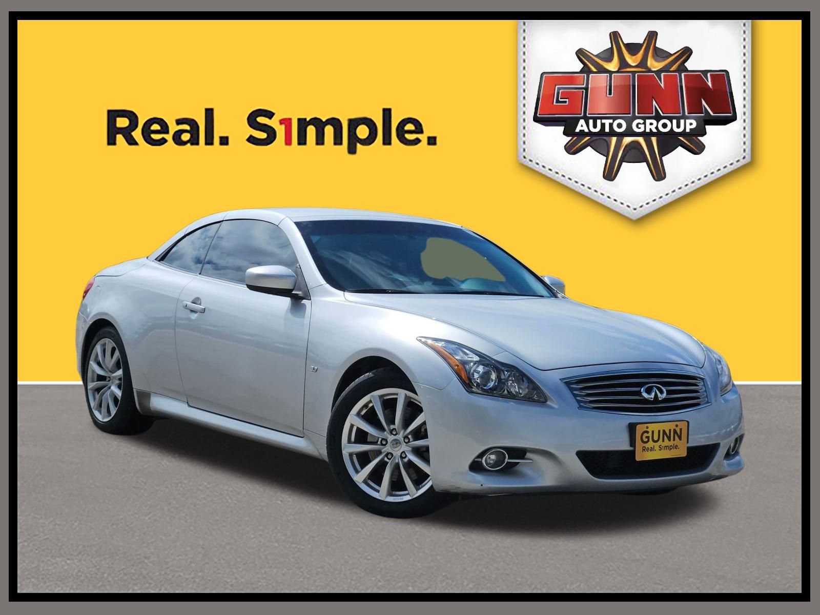 Used 2014 INFINITI Q60 Convertible w/ Premium Package