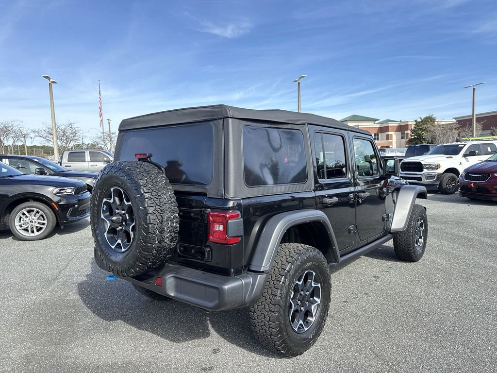 Used 2022 Jeep Wrangler Unlimited Rubicon 4xe w/ Cold Weather Group image 3