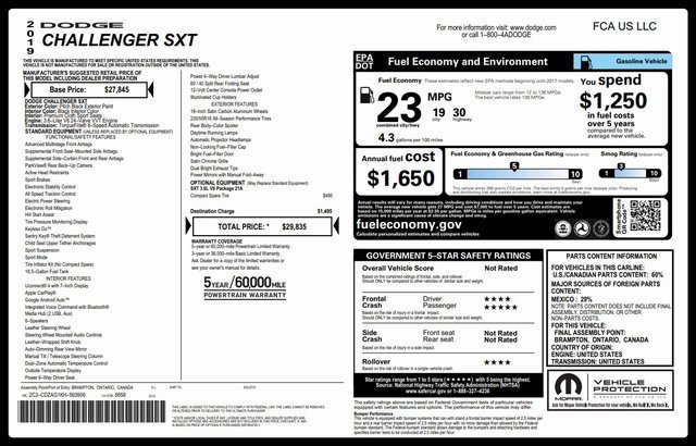 Used 2019 Dodge Challenger SXT image 3