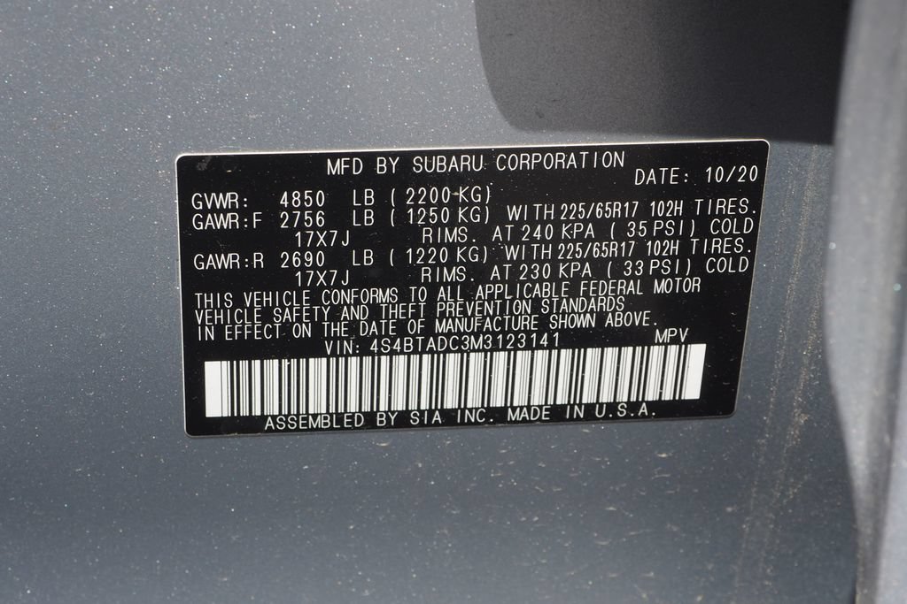 Used 2021 Subaru Outback Premium AWD/4WD image 30