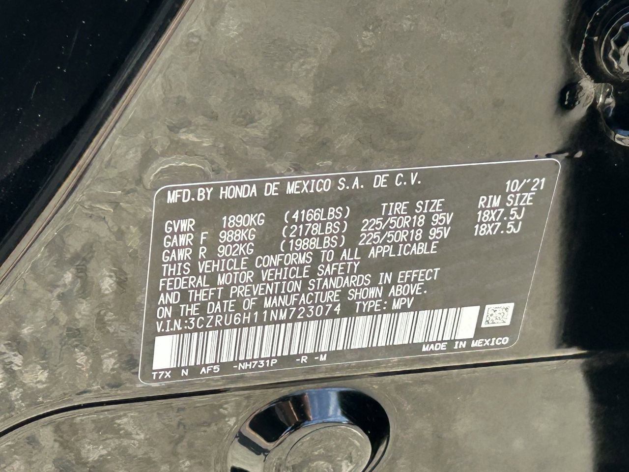Used 2022 Honda HR-V Sport image 34