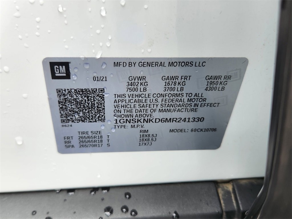 Used 2021 Chevrolet Tahoe LT image 26