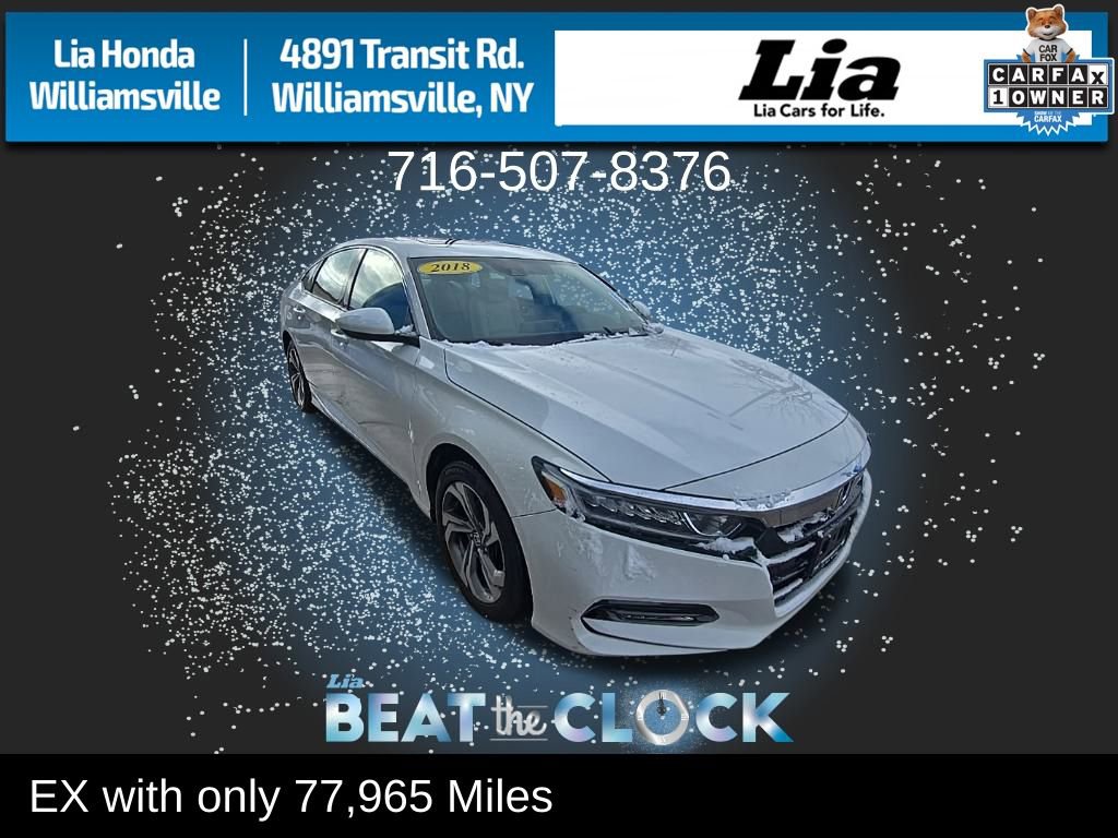 Used 2018 Honda Accord EX