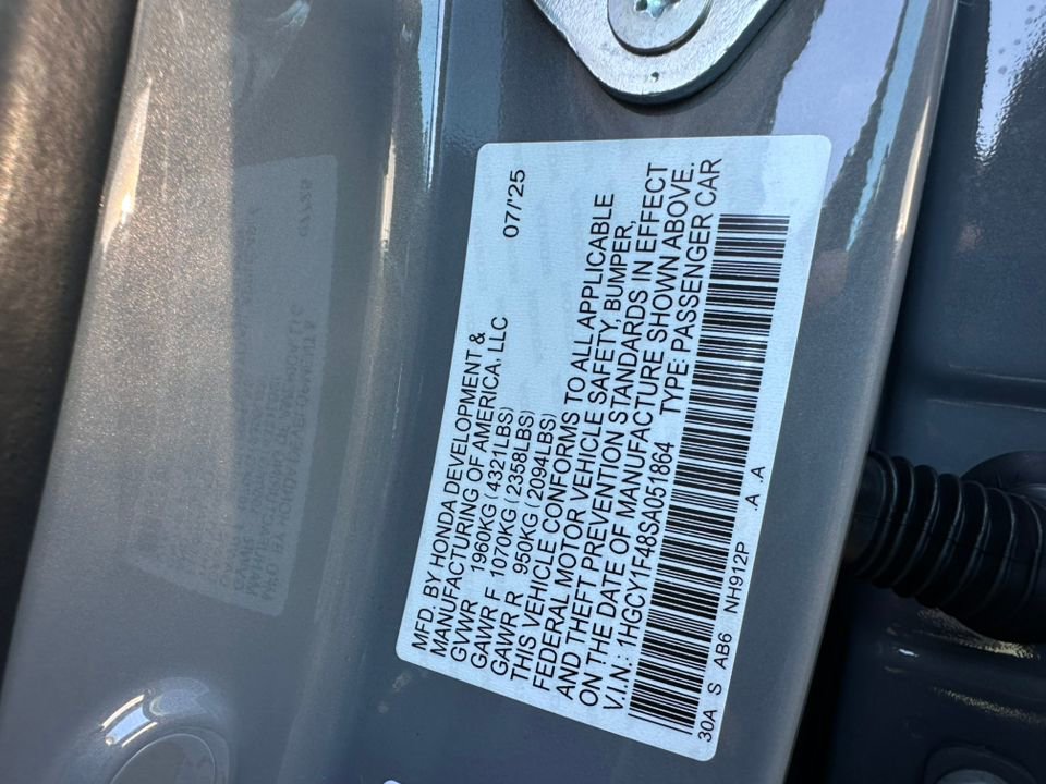 New 2025 Honda Accord SE image 33