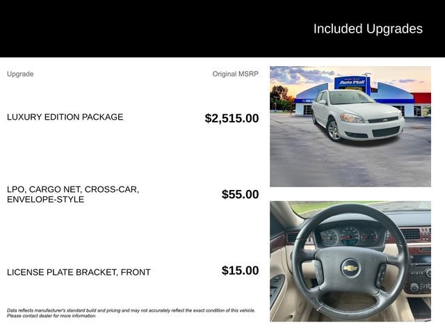 Used 2011 Chevrolet Impala LT w/ Luxury Edition Package image 7