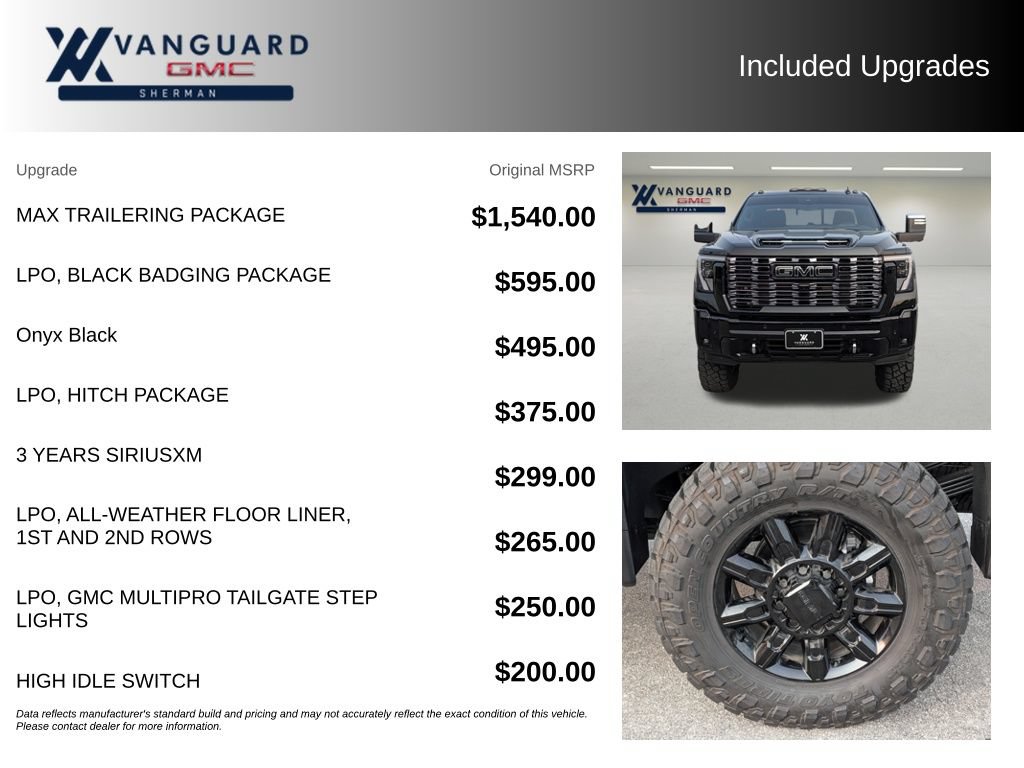 Used 2026 GMC Sierra 2500 Denali Ultimate w/ Max Trailering Package AWD/4WD image 9