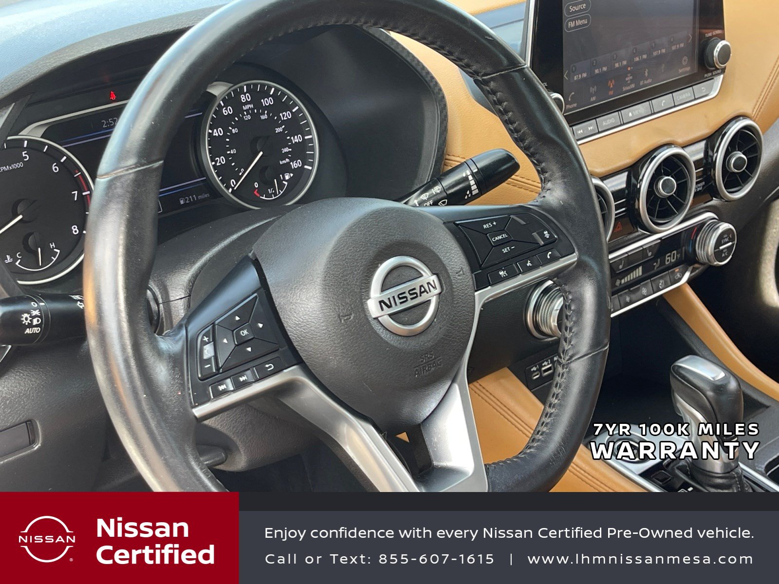 Certified 2021 Nissan Sentra SV w/ SV Premium Package FWD image 9