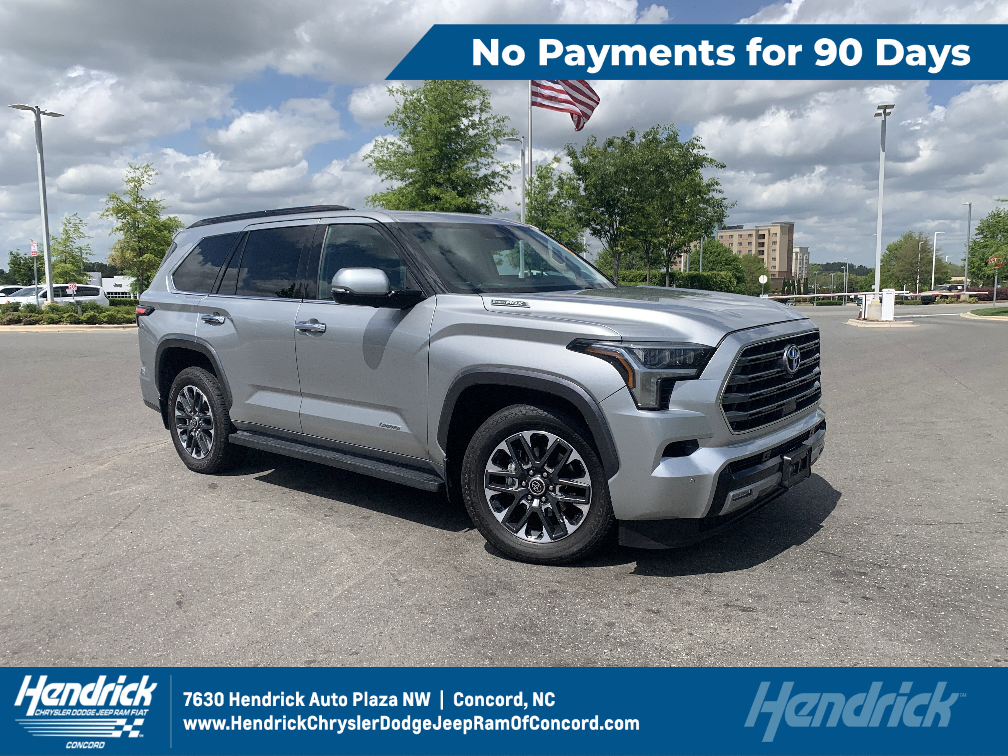 Used 2023 Toyota Sequoia Limited w/ Tow Technology Package AWD/4WD image 1