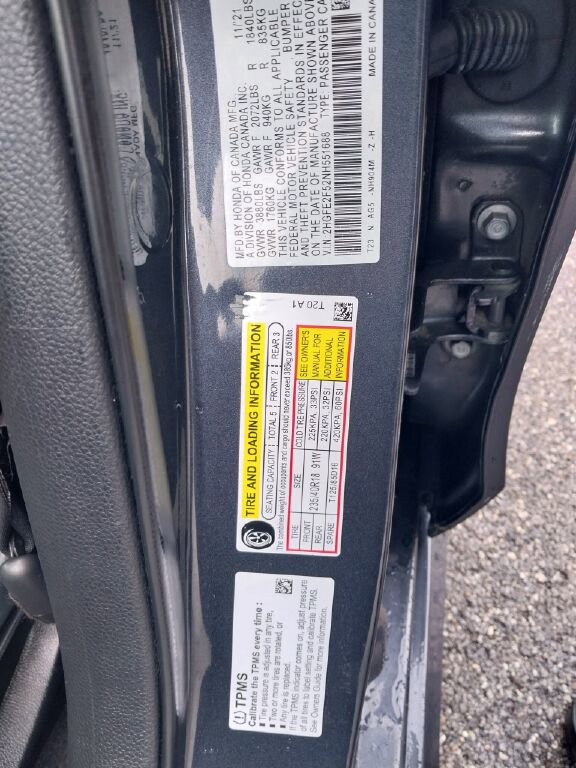 Used 2022 Honda Civic Sport image 36