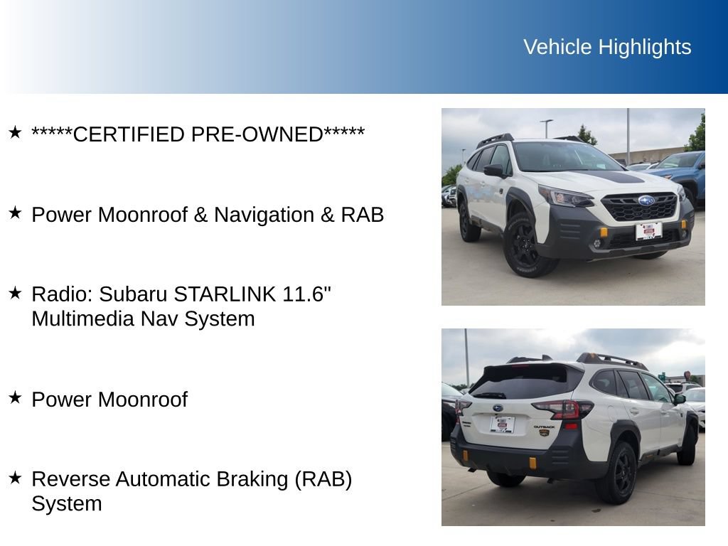 Used 2023 Subaru Outback Wilderness AWD/4WD image 5