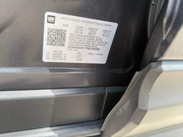 Used 2022 Chevrolet Equinox LT AWD/4WD image 25