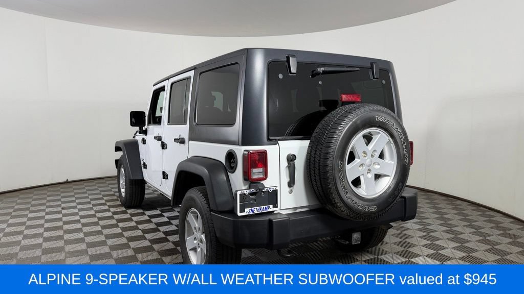 Used 2017 Jeep Wrangler Unlimited Sport w/ Quick Order Package 24S AWD/4WD image 7