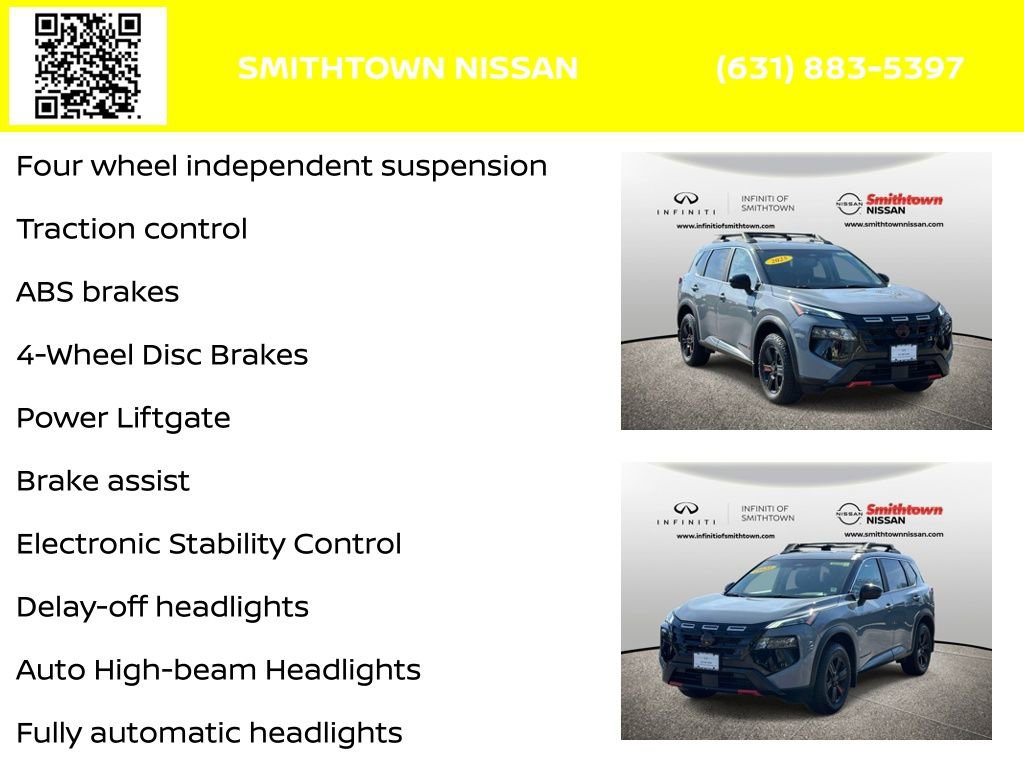 Certified 2025 Nissan Rogue SV w/ Rock Creek Premium Package image 9