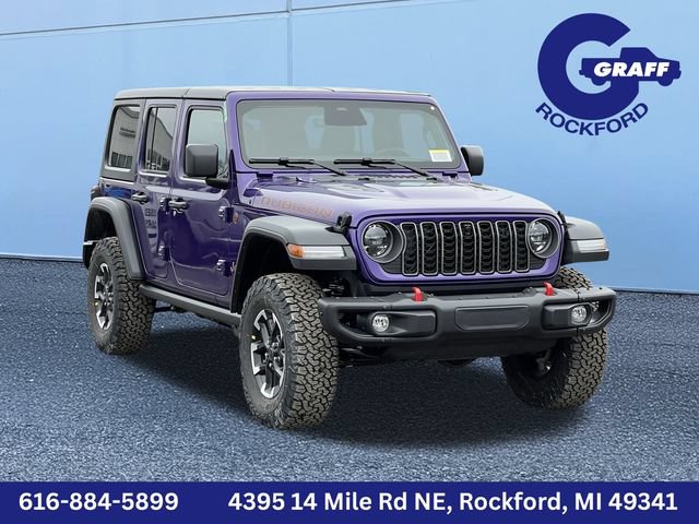 New 2026 Jeep Wrangler Unlimited Rubicon w/ Steel Bumper Group AWD/4WD image 1