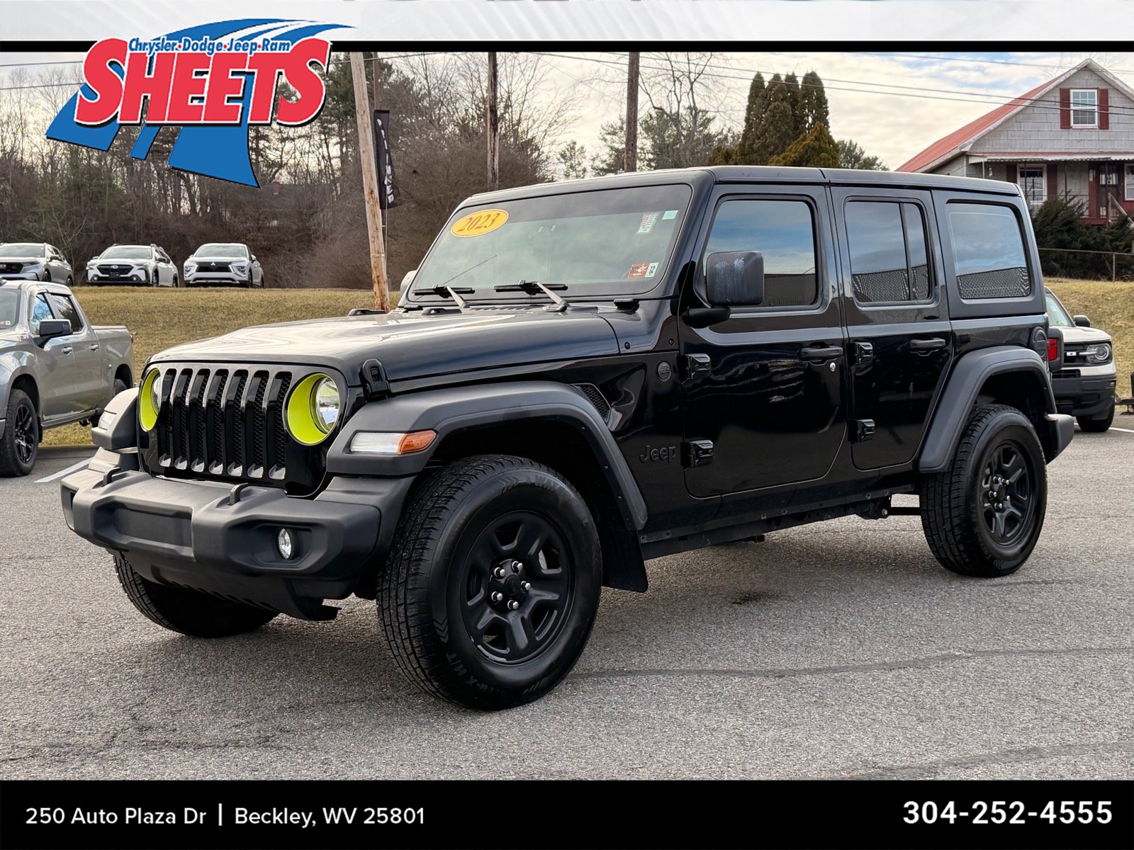 Used 2023 Jeep Wrangler Unlimited Sport image 1
