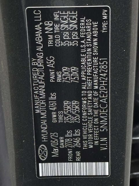 Used 2023 Hyundai Tucson Limited AWD/4WD image 38