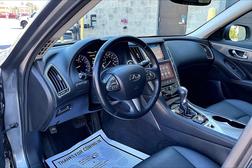 Used 2016 INFINITI Q50 3.0t Premium w/ 3.0T Premium Plus Package AWD/4WD image 14