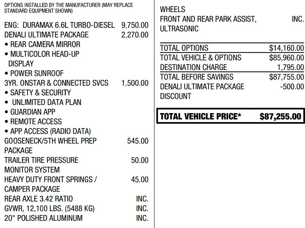 Used 2023 GMC Sierra 3500 Denali w/ Denali Ultimate Package image 2