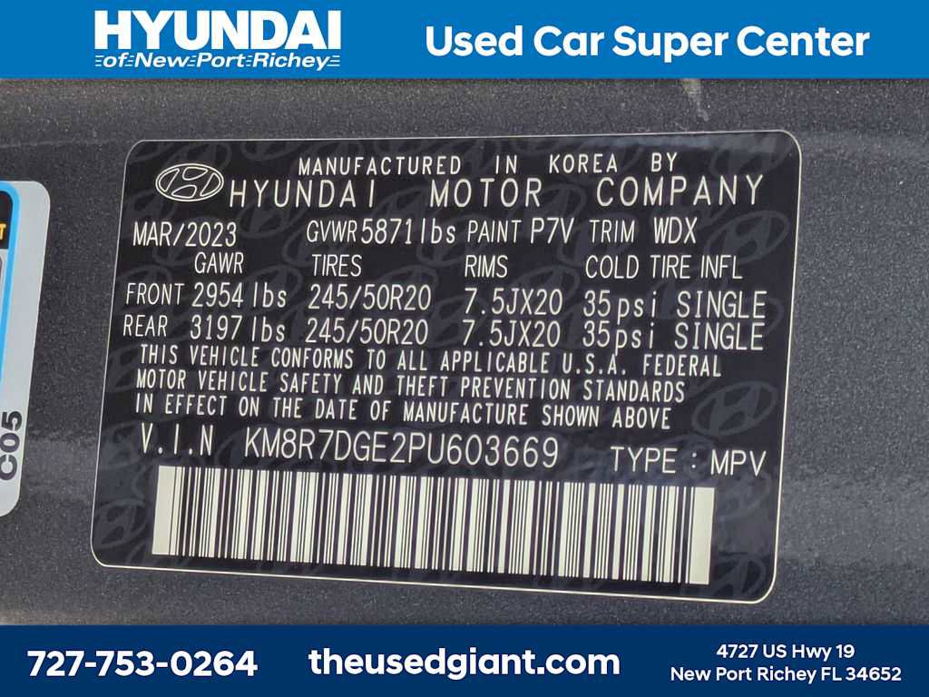 Used 2023 Hyundai Palisade Calligraphy AWD/4WD image 50