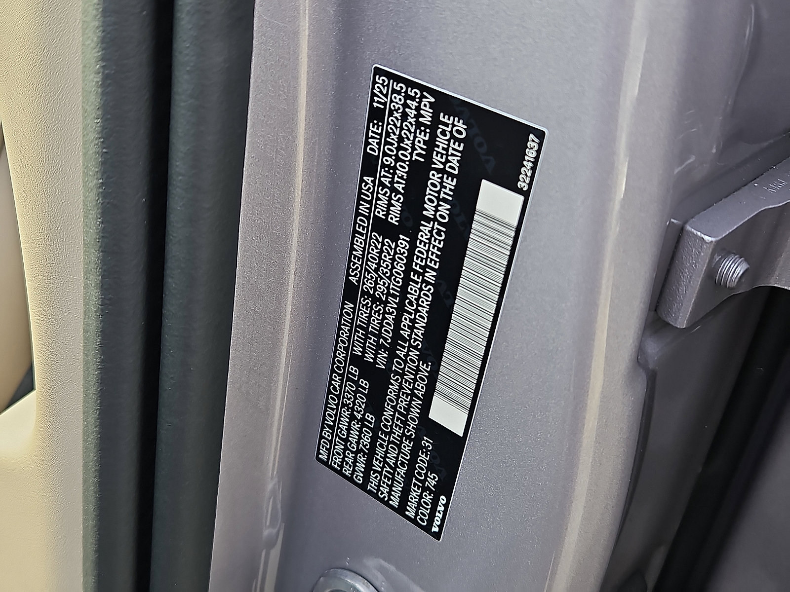 New 2026 Volvo EX90 Ultra image 20