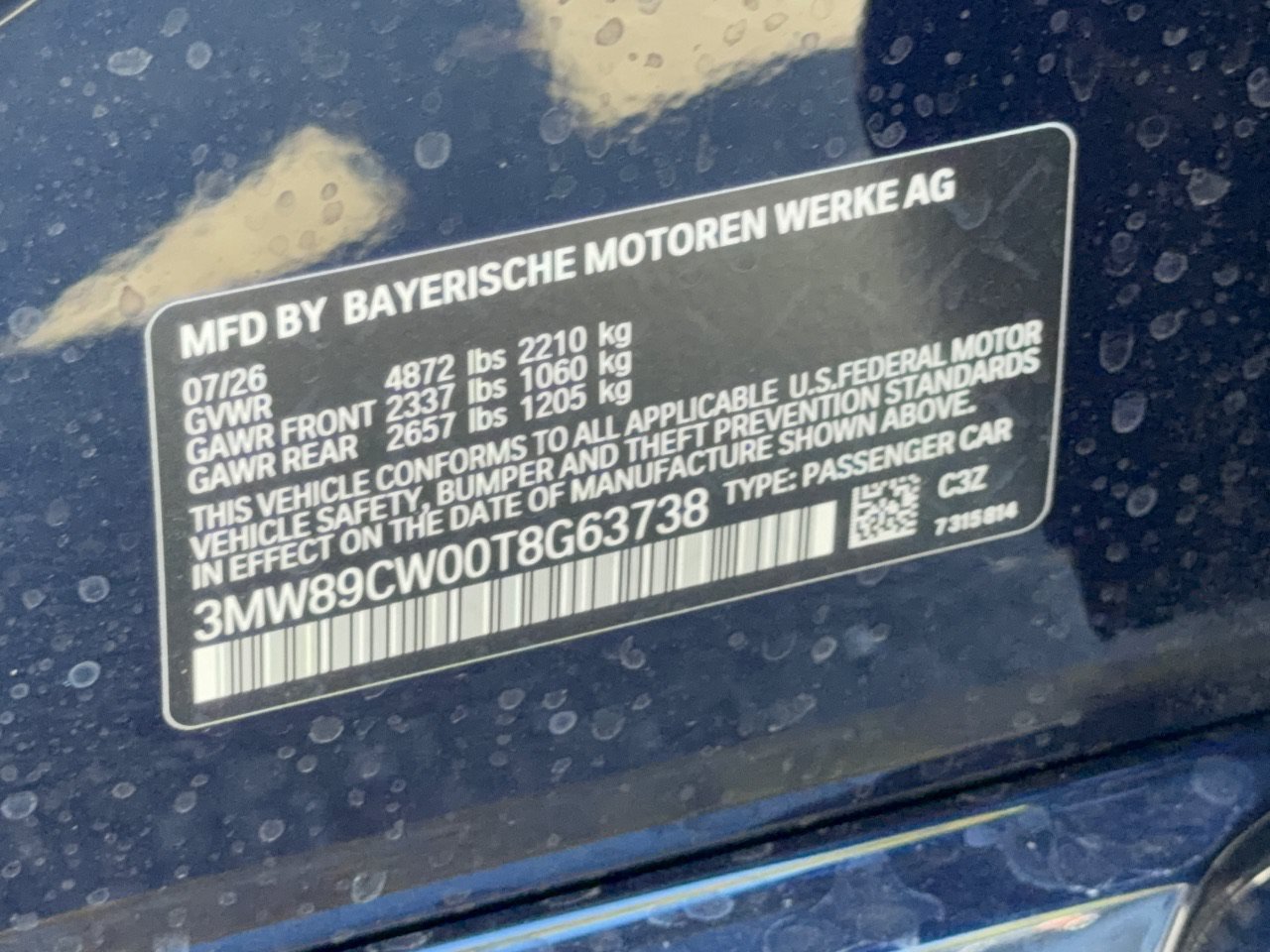 New 2026 BMW 330i xDrive Sedan w/ M Sport Package AWD/4WD image 31