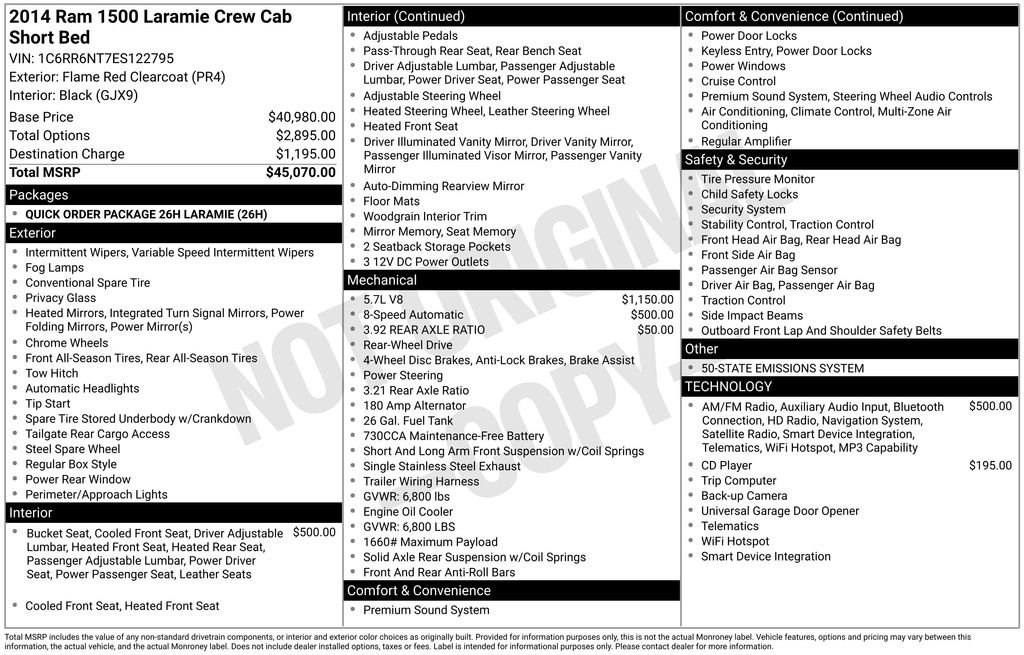 Used 2014 RAM 1500 Laramie RWD image 31