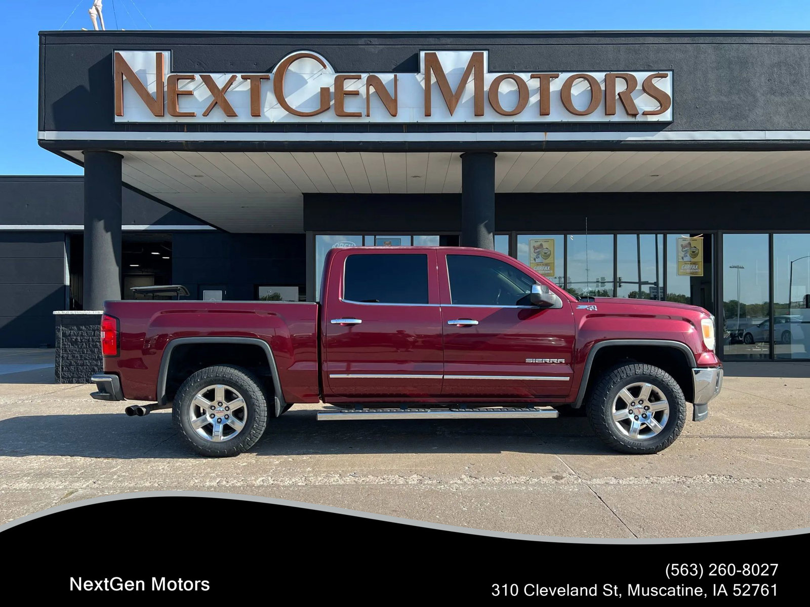 Used 2014 GMC Sierra 1500 SLT w/ Suspension Package, Off-Road