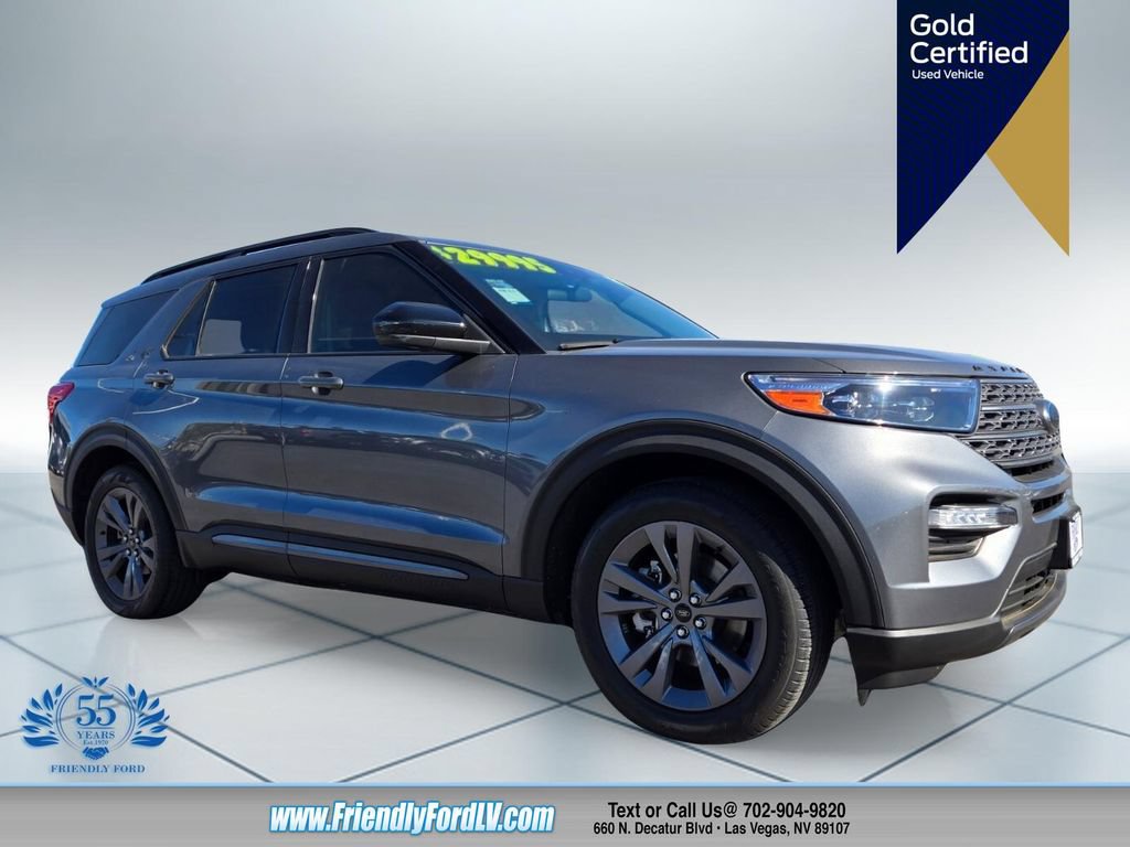Certified 2023 Ford Explorer XLT w/ Equipment Group 202A RWD image 1