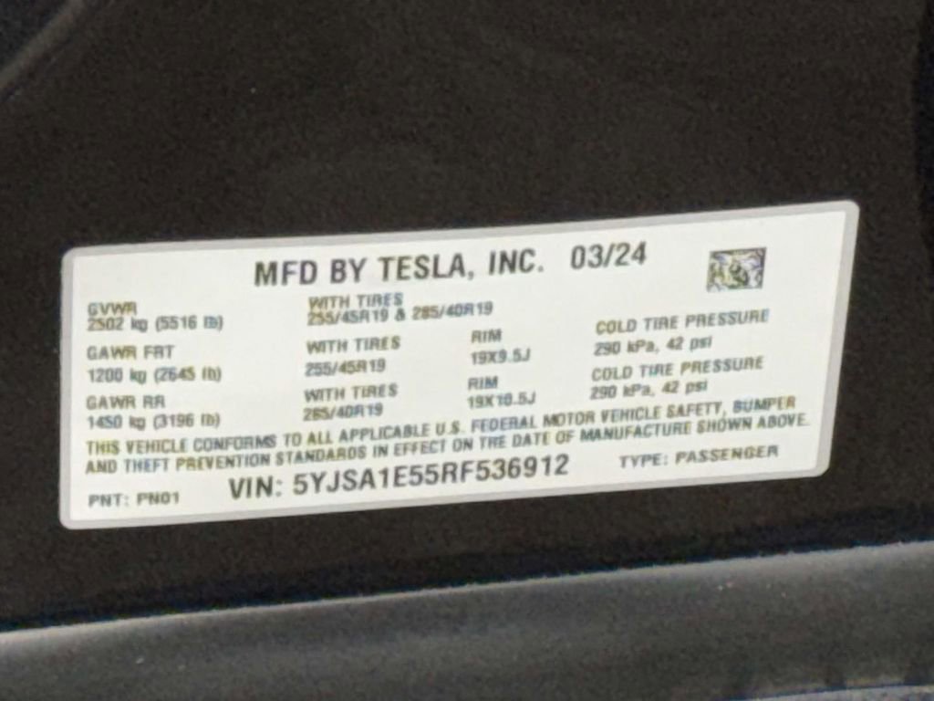 Used 2024 Tesla Model S AWD/4WD image 27