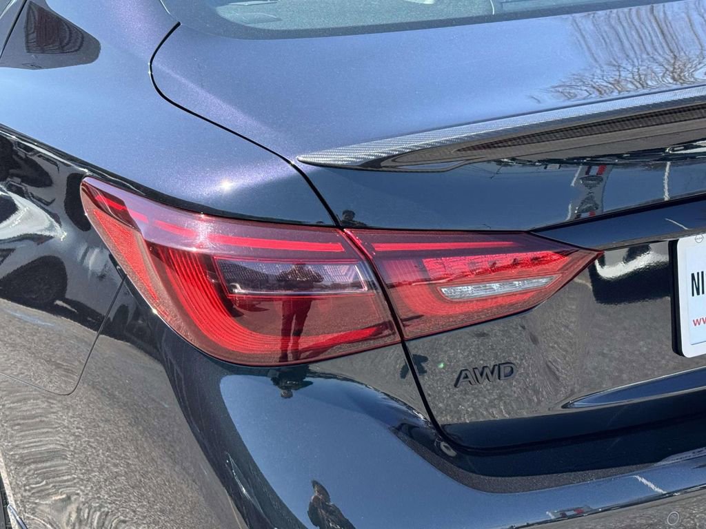 Used 2023 INFINITI Q50 Red Sport 400 w/ Black Opal Edition image 9