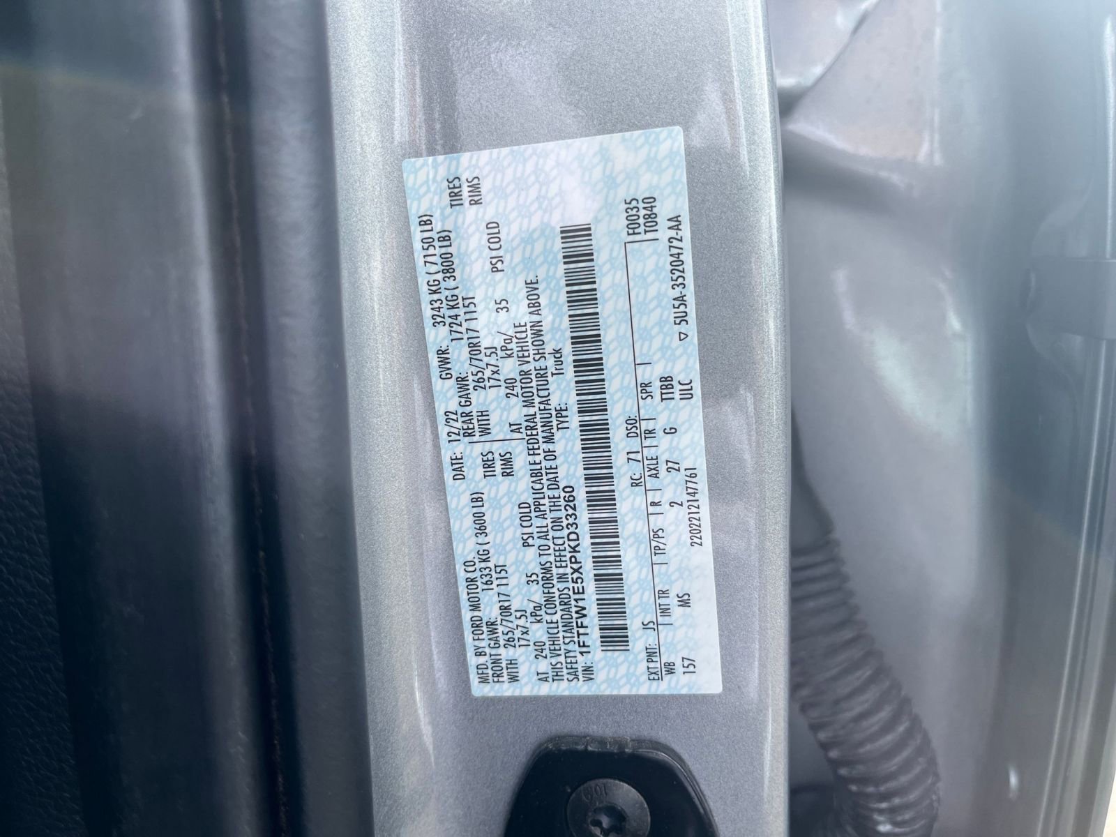 Used 2023 Ford F150 XLT w/ Equipment Group 301A Mid image 34