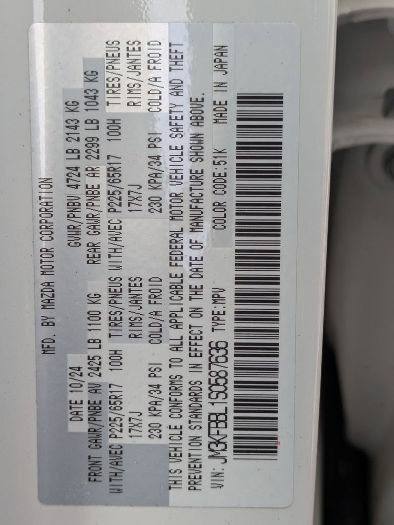 Used 2025 MAZDA CX-5 AWD 2.5 S w/ Select Package image 35